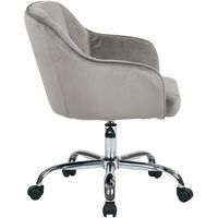 OSP Home Furnishings - Bristol Task Chair - Charcoal - Left View