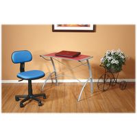 OSP Home Furnishings - Student Task Chair - Blue - Left View