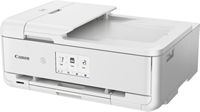 Canon - PIXMA TS9521C Wireless All-In-One Printer - White - Left View