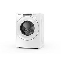 Whirlpool - 4.3 Cu. Ft. High Efficiency Stackable Front Load Washer with 35 Cycle Options - White - Left View