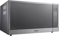 Panasonic - 2.2 Cu. Ft. 1250 Watt SN97JS Microwave with Cyclonic Inverter and Sensor Cooking - St... - Left View