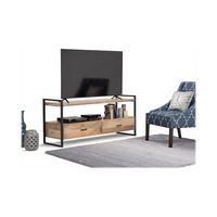 Simpli Home - Riverside TV Cabinet for Most TVs Up to 55