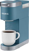 Keurig - K-Mini Plus Single Serve K-Cup Pod Coffee Maker - Evening Teal - Left View