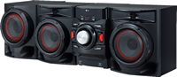 LG - XBOOM 700W Main Unit and Speaker System Combo Set - Black - Left View