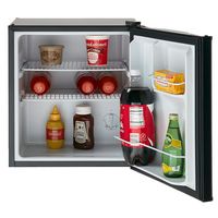 Avanti - 1.7 cu. ft. Compact Refrigerator, in Stainless Steel - Stainless Steel - Left View