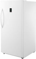 Insignia™ - 13.8 Cu. Ft. Garage Ready Convertible Upright Freezer - White - Left View