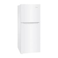 Frigidaire - 10.1 Cu. Ft. Top-Freezer Refrigerator - White - Left View