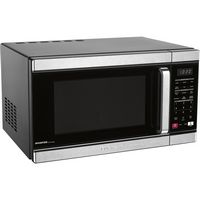 Cuisinart - 1.1 Cu. Ft. Microwave with Sensor Cooking - Black Stainless Steel - Left View