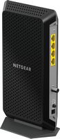 NETGEAR - Nighthawk 32 x 8 DOCSIS 3.1 Cable Modem - Black - Left View