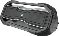 Altec Lansing - RockBox XL Portable Bluetooth Speaker - Steel Gray - Left View