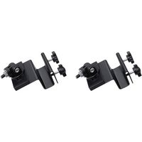 Wasserstein - Gutter Mount for Blink XT2 Security Camera and New Blink Outdoor (2-Pack) - Black - Left View