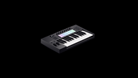 Novation - Launchkey 25 [MK4] MIDI Controller - Black - Left View