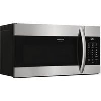Frigidaire - Gallery 1.7 Cu. Ft. Over-the-Range Microwave with Sensor Cooking - Black - Left View