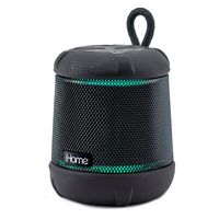 iHome - PlayTough L - Bluetooth Rechargeable Waterproof Portable Speaker with 20-Hour Mega Batter... - Left View