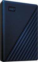 WD - My Passport for Mac 2TB External USB 3.0 Portable Hard Drive - Blue - Left View