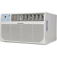 Keystone - 550 Sq. Ft. 12,000 BTU Through-the-Wall Air Conditioner - White - Left View