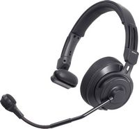 Audio-Technica - On-Ear Studio Headset - Black - Left View