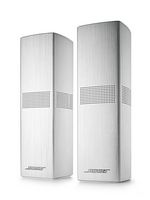 Bose - Surround Speakers 700 120-Watt Wireless Satellite Bookshelf Speakers (Pair) - White - Left View