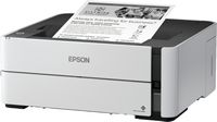 Epson - EcoTank ET-M1170 Wireless Monochrome SuperTank Printer - White - Left View