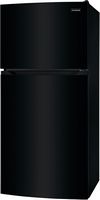 Frigidaire - 13.9 Cu. Ft. Top-Freezer Refrigerator - Black - Left View