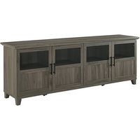 Walker Edison - Tall Split Door TV Stand for Most TVs up to 78