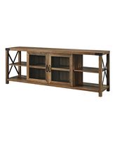 Farmhouse TV Stand Cabinet for Most TVs Up to 78