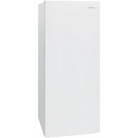 Frigidaire - 15.5 Cu. Ft. Frost-Free Upright Freezer with Interior Light - White - Left View