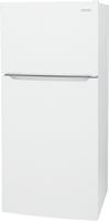 Frigidaire - 18.3 Cu. Ft. Top-Freezer Refrigerator - White - Left View
