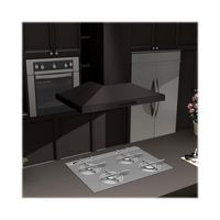 ZLINE - 36 inches - Externally Vented - Island Range Hood - Stainless Steel - Left View