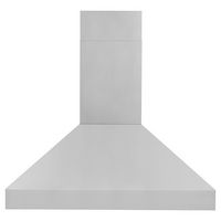 ZLINE - 30 inches - Externally Vented - Wall Range Hood - Stainless Steel - Left View