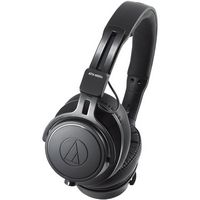 Audio-Technica - ATH M60x Wired Over-the-Ear Headphones - Black - Left View
