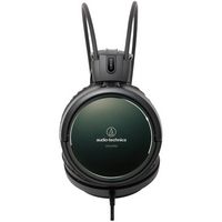 Audio-Technica - Art Monitor ATH-A990z Wired Over-the-Ear Headphones - Black - Left View
