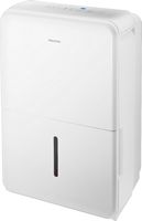 Insignia™ - 50-Pint Dehumidifier with ENERGY STAR Certification - White - Left View