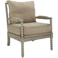 OSP Home Furnishings - Abbott Chair - Dolphin - Left View