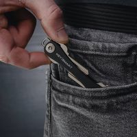 KeySmart - Original Compact Key Holder - Black - Left View