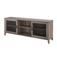 Walker Edison - Industrial TV Stand for Most TVs up to 78