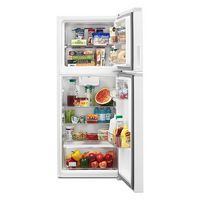 Whirlpool - 11.6 Cu. Ft. Top-Freezer Counter-Depth Refrigerator - White - Left View