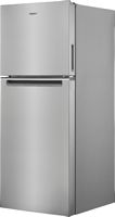 Whirlpool - 11.6 Cu. Ft. Top-Freezer Counter-Depth Refrigerator - Stainless Steel - Left View