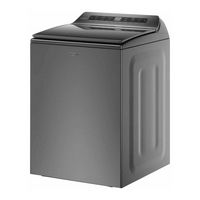 Whirlpool - 4.8 Cu. Ft. High Efficiency Top Load Washer with Pretreat Station - Chrome Shadow - Left View