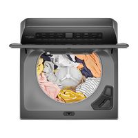 Whirlpool - 4.7 Cu. Ft. Top Load Washer with Pretreat Station - Chrome Shadow - Left View