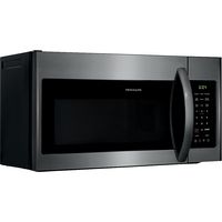 Frigidaire - 1.8 Cu. Ft. Over-the-Range Microwave - Black Stainless Steel - Left View