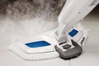 BISSELL - PowerFresh Scrubbing & Sanitizing Steam Cleaner Mop - White - Left View