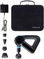 Therabody - Theragun Elite Bluetooth + App Enabled Massage Gun + 5 Attachments, 40lbs Force (Late... - Left View