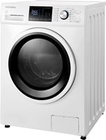 Insignia™ - 2.7 Cu. Ft. High Efficiency Stackable Front Load Washer with ENERGY STAR Certificatio... - Left View