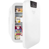 Cooluli - Concord 0.7 Cu. Ft. Mini Fridge - White - Left View
