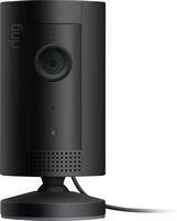 Ring - Indoor 1080p Security Camera (1st Gen) - Black - Left View