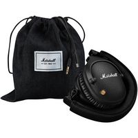 Marshall - Monitor II A.N.C. Wireless Noise Cancelling Over-the-Ear Headphones - Black - Left View