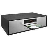 iLive - Bluetooth CD Home Stereo System - Silver - Left View