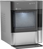 GE Profile - Opal 2.0 38-lb. Portable Ice maker with Nugget Ice Production, Side Tank and Built-i... - Left View