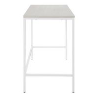 OSP Home Furnishings - Contempo Rectangular  Office Desk - White Oak - Left View